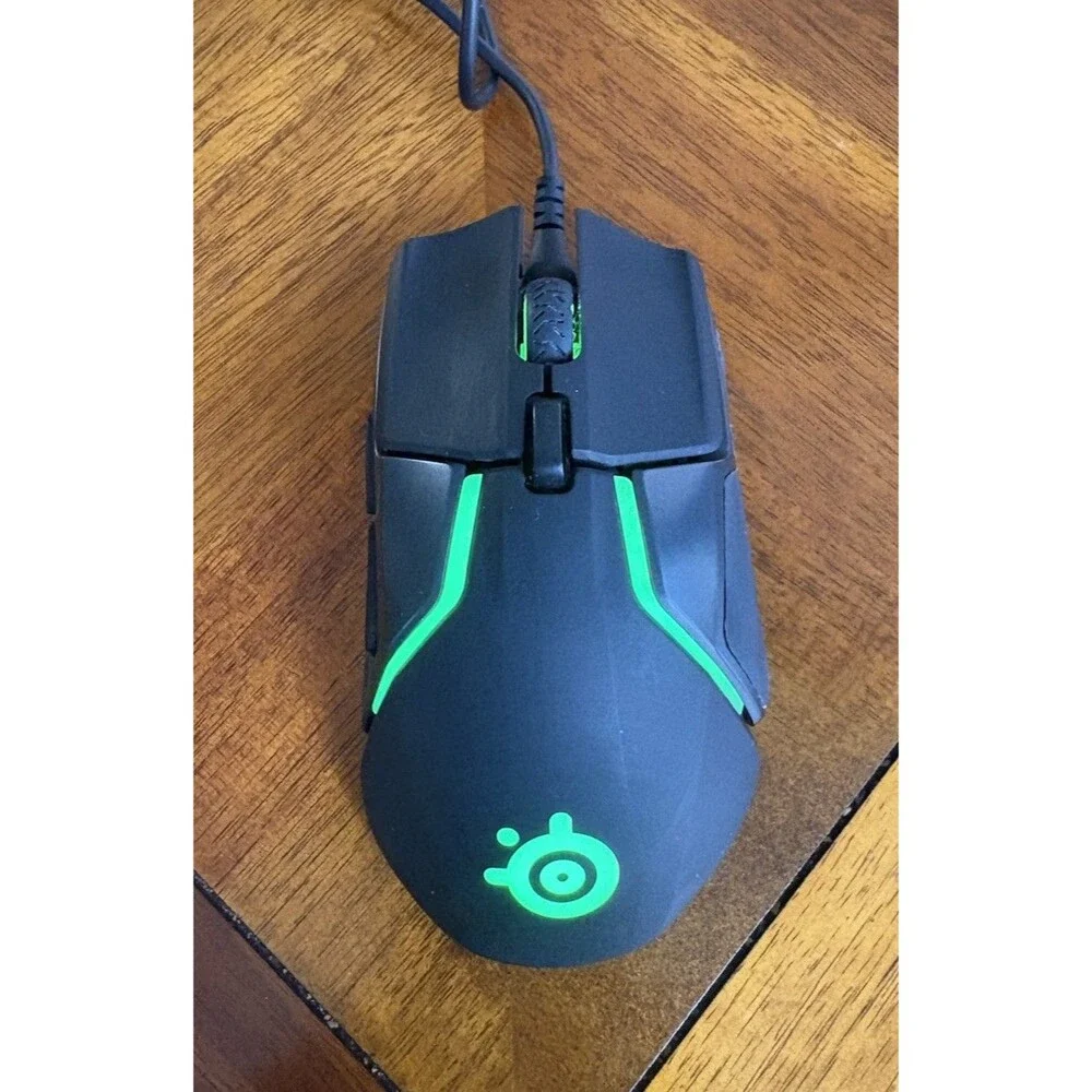 SteelSeries Rival 600 Black Wired Dual Optical RGB Lighting Gaming Mouse